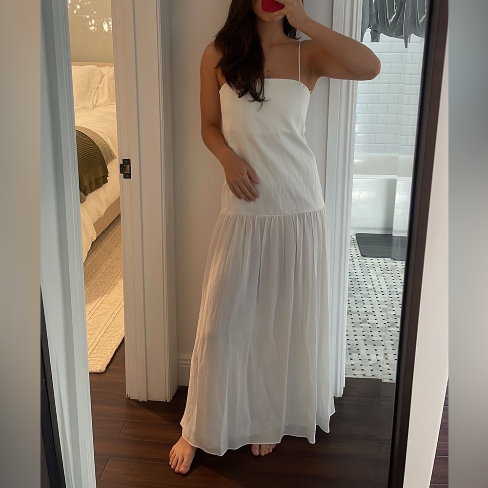 Zara White Dress